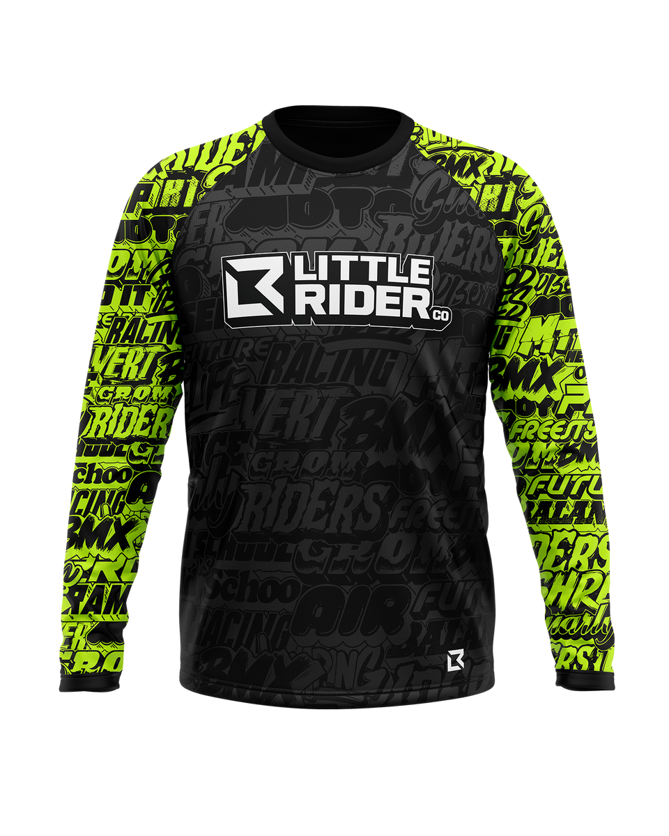 Little Rider Co Limey Jersey INSPIRE Series Long or Short Sleeve