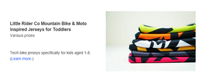 Little Rider Co featured in Pinkbike.com Tech Briefing: Purple Components, Youth Apparel, 2020 Bikes & More - July 2019